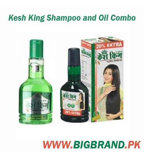 Combo Original Indian Kesh King Shampoo and Oil